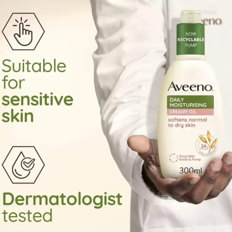 Aveeno Daily Moisturising Creamy Oil 300ml