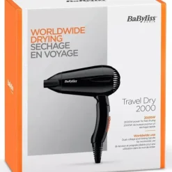 Babyliss Hairdryer – Travel Dry 2000 5344E