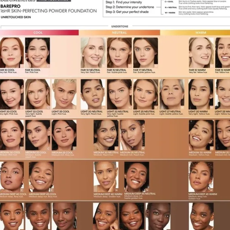 BareMinerals BarePro 16-Hour Skin-Perfecting Powder Foundation Light 22 Neutral