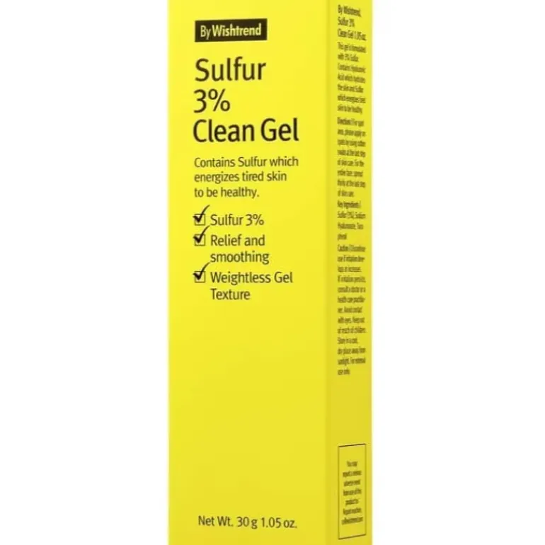 By Wishtrend Sulfur 3% Clean Gel 30g
