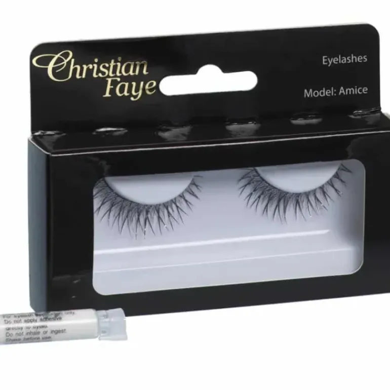 Christian Faye Eyelashes Alexa With Glue