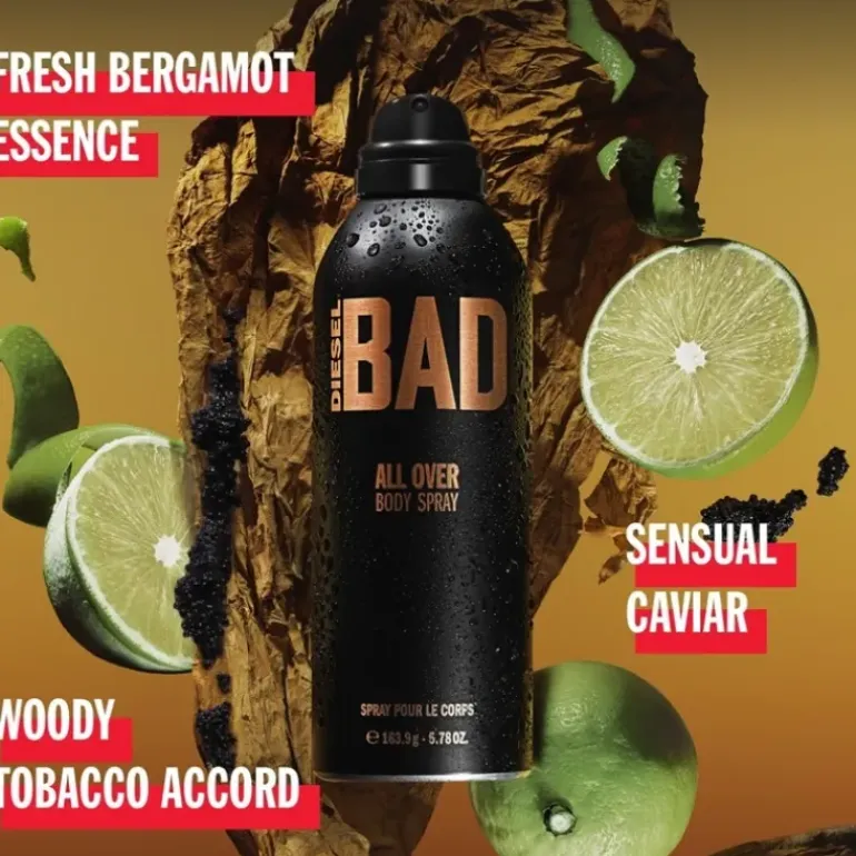 Diesel Bad All Over Body Spray 200ml