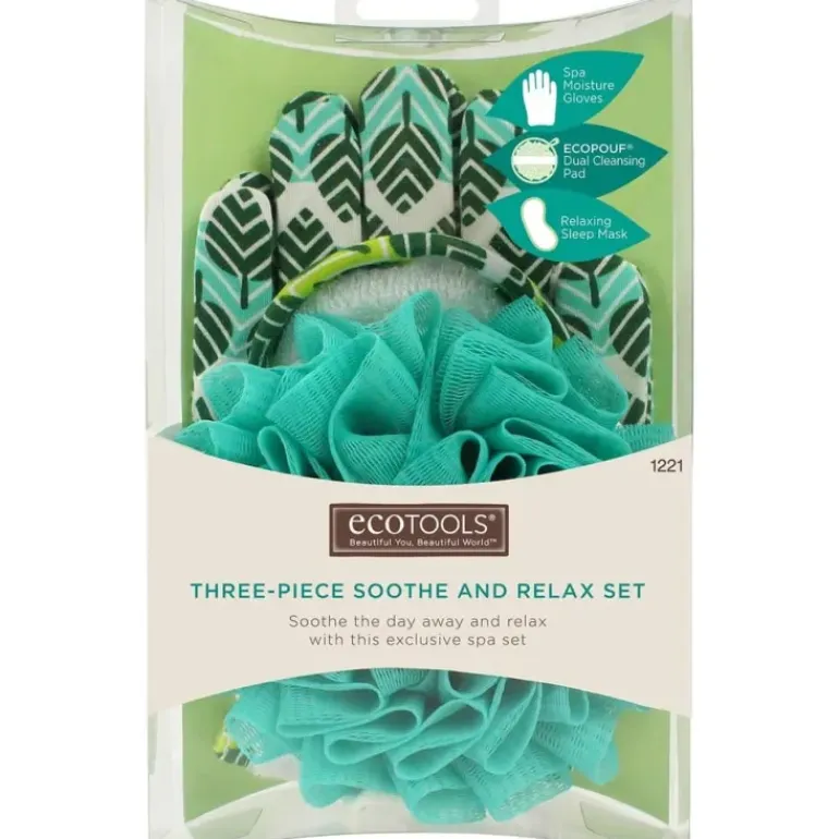 Eco Tools Three-Piece Soothe And Relax Set