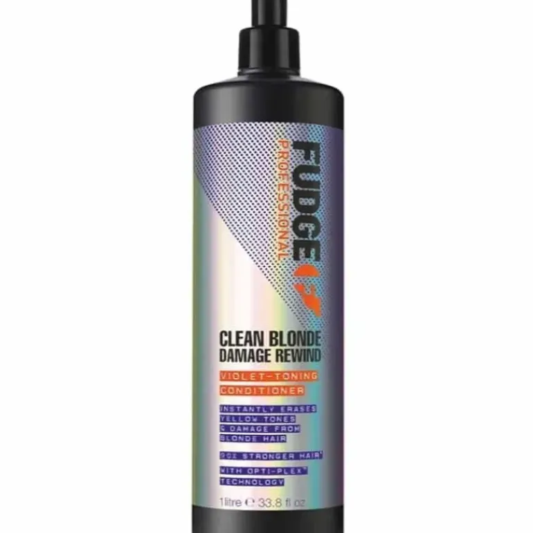 Fudge Clean Blonde Damage Rewind Violet-Toning Shampoo 1000ml