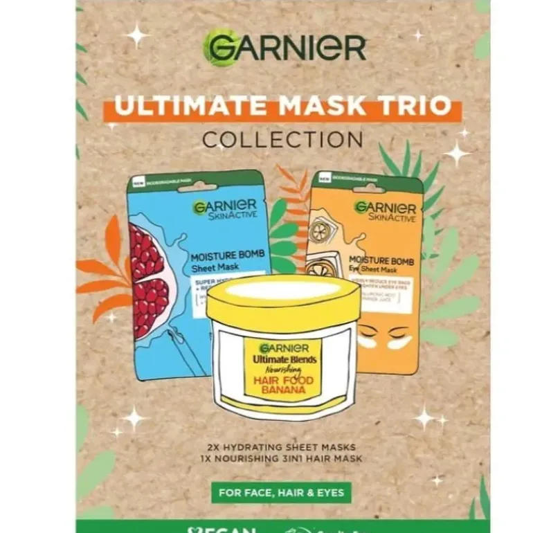 Garnier Ultimate Mask Trio 3pcs