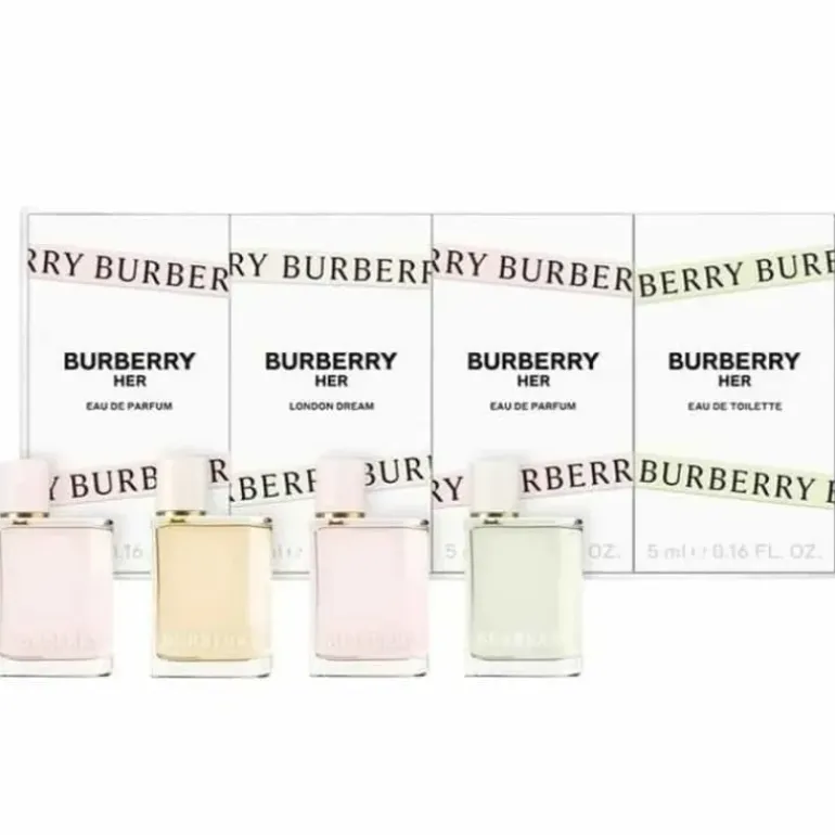 Giftset Burberry Her Miniature 4x5ml