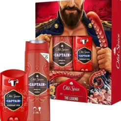 Giftset Old Spice Captain Deo Stick 50ml + Shower gel 250ml