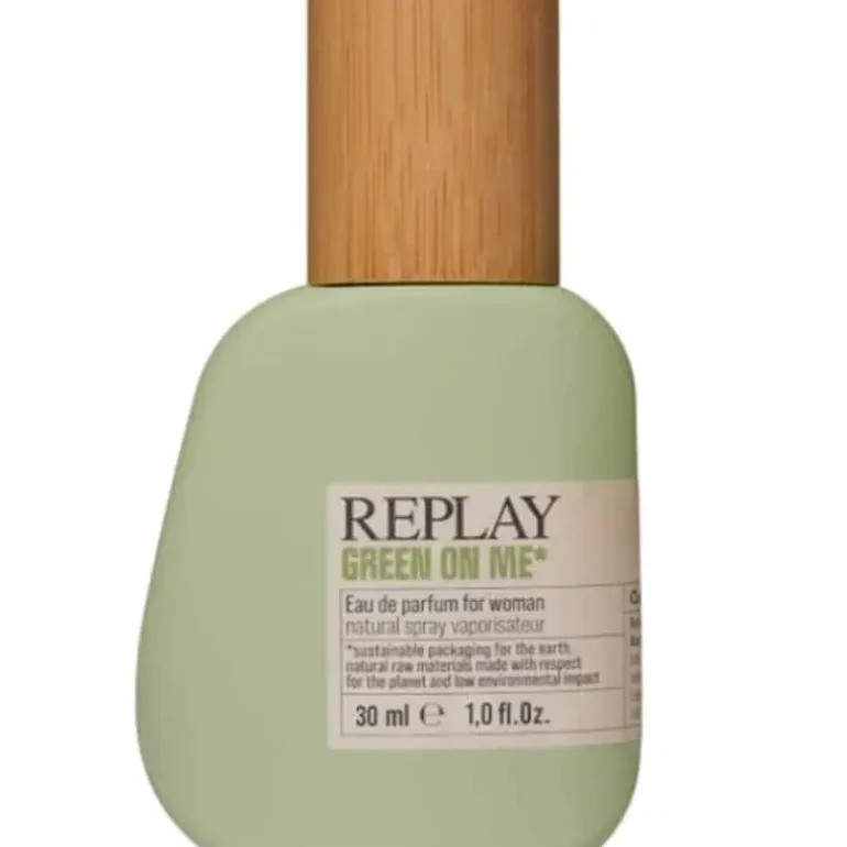Giftset Replay Green On Me Woman Edp 100ml + Pochette