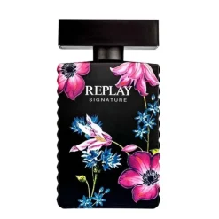 Giftset Replay Signature Lovers Man Edt 100ml + Pochette