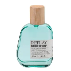 Giftset Replay Source Of Life Woman Edp 100ml + Pochette