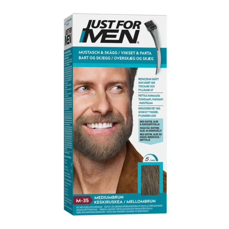 Just For Men Moustache & Beard – Real Black M55