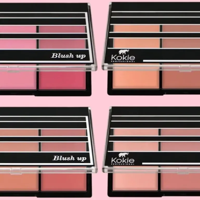 Kokie Blush Up Blush Palette – Rose Glow