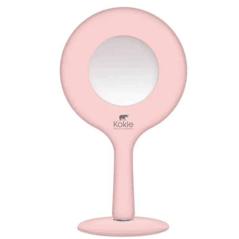 Kokie LED Handheld Ring Mirror – USB Rechargeable