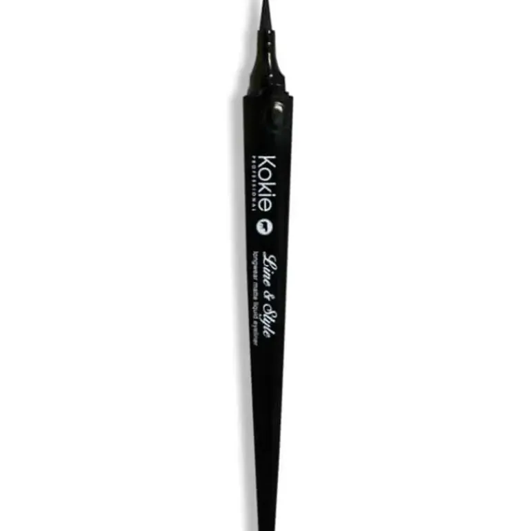 Kokie Line & Style Liquid Longwear Matte Liquid Eyeliner Jet Black