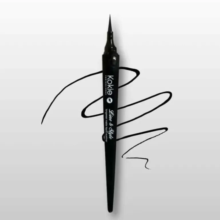 Kokie Line & Style Liquid Longwear Matte Liquid Eyeliner Jet Black
