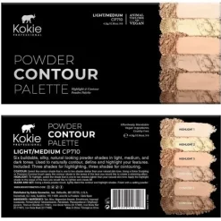 Kokie Powder Contour Palette Light/Medium
