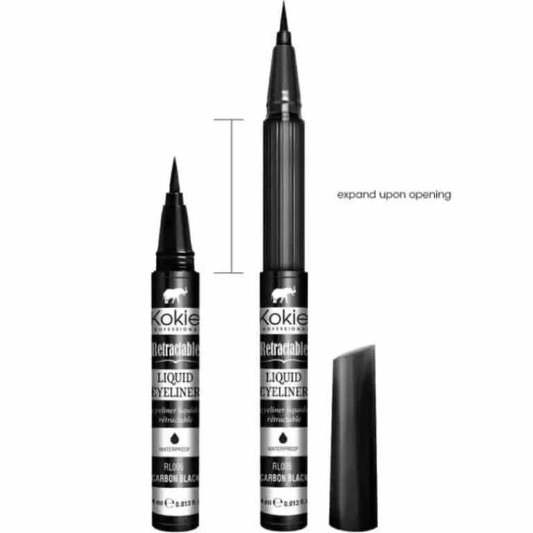 Kokie Retractable Liquid Eyeliner Ultimate Black