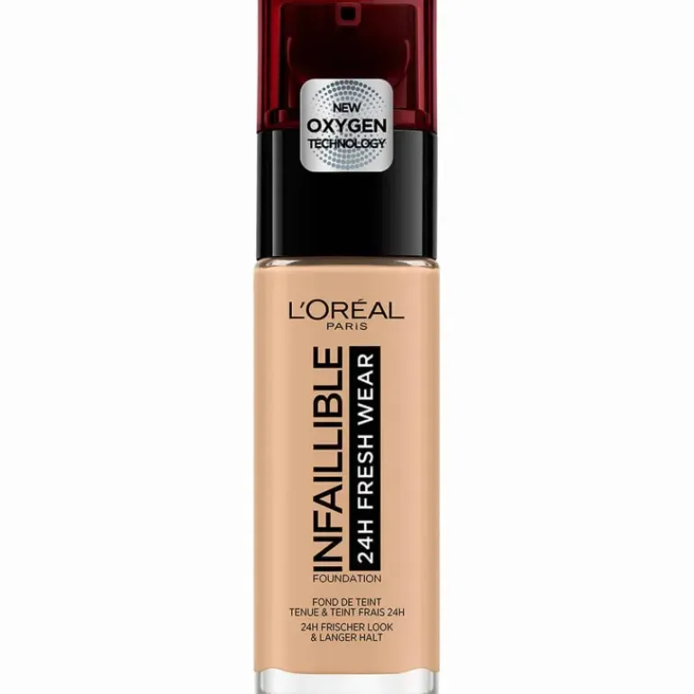 L’Oréal Infallible 24H Fresh Wear Foundation 200 Sable Dore/Golden Sand