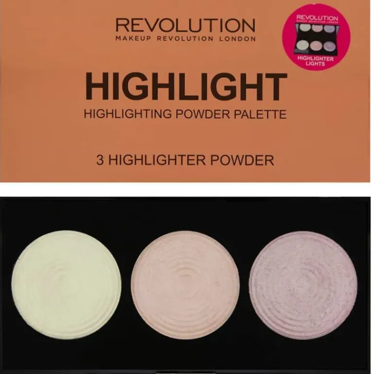 Makeup Revolution Highlighter Palette – Highlight
