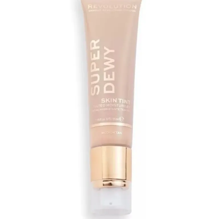 Makeup Revolution Superdewy Tinted Moisturiser – Medium Tan 55ml
