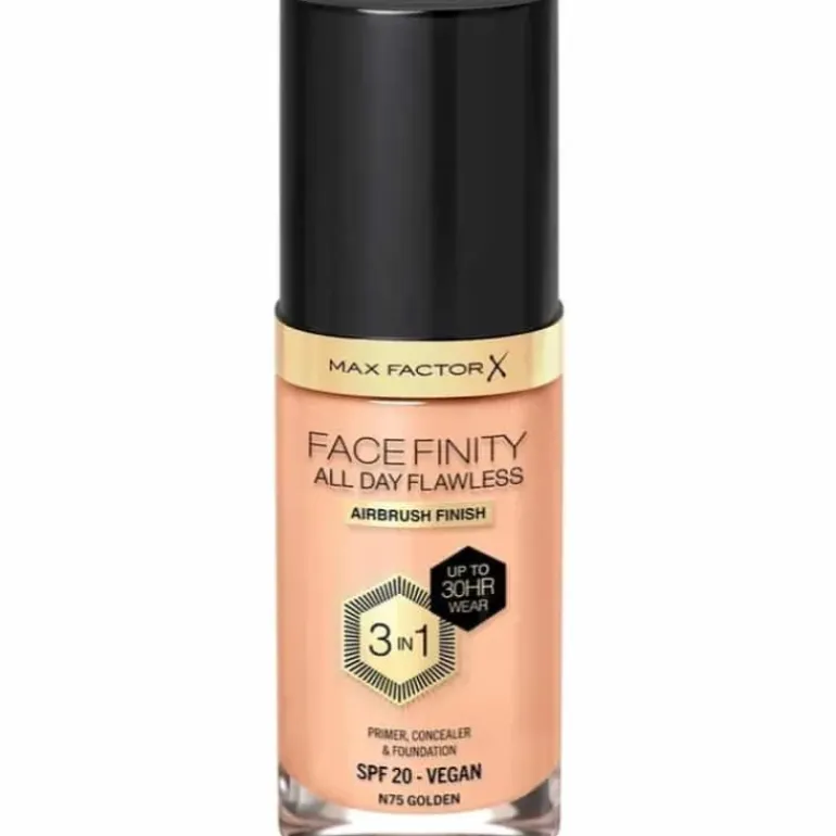 Max Factor Facefinity 3 In 1 Foundation 75 Golden