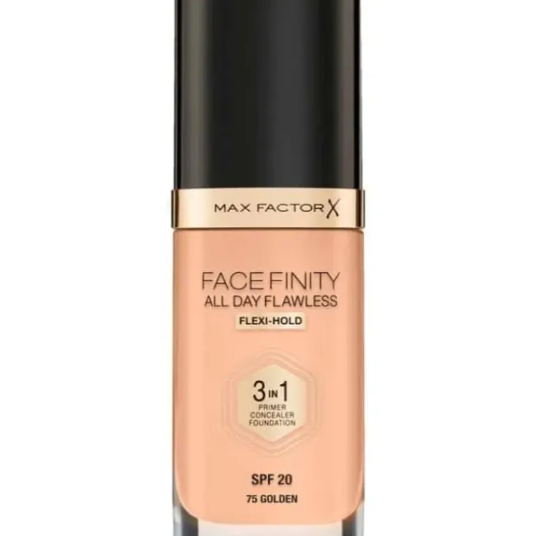 Max Factor Facefinity 3 In 1 Foundation 77 Soft Honey