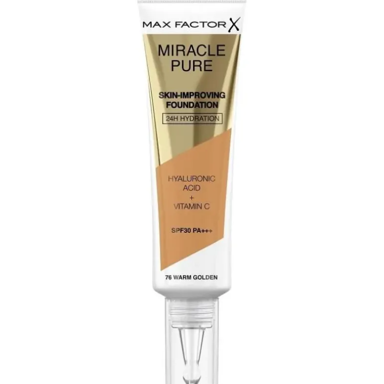 Max Factor Miracle Pure Skin-Improving Foundation 32 Light Beige 30ml