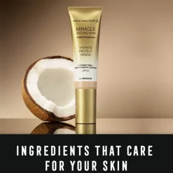 Max Factor Miracle Second Skin Foundation 08 Medium Tan