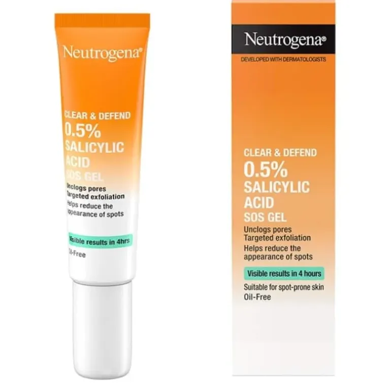Neutrogena Clear & Defend 2% Salicylic Acid Face Wash 200ml