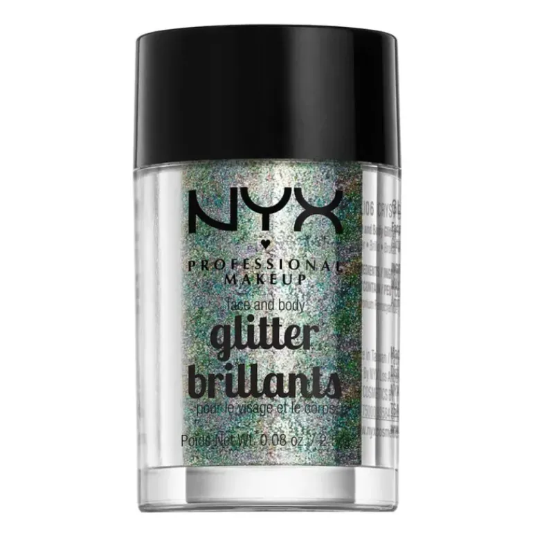 NYX PROF. MAKEUP Face & Body Glitter – 07 Ice 2,5g