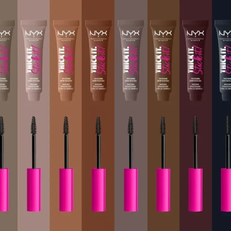 NYX PROF. MAKEUP Thick it. Stick it! Brow Mascara – Cool Ash Brown