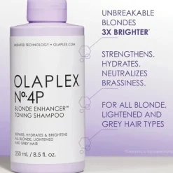 Olaplex No.4P Blonde Enhancer Toning Schampoo 250ml