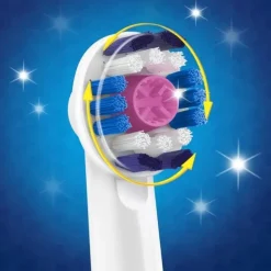 Oral-B 3D White Toothbrush Head 4pc