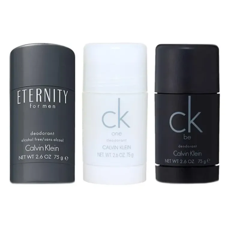3-pack Calvin Klein Deostick (Eternity + CK One + CK Be 75ml)