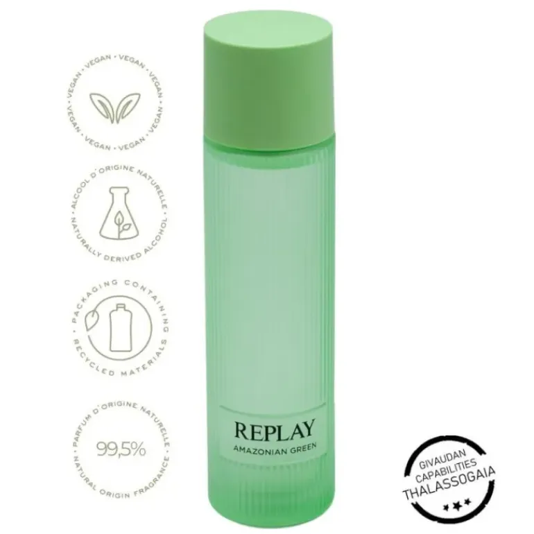 Replay Earth Made Amazonian Green Edt 200ml
