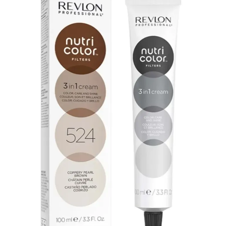 Revlon Nutri Color 524 Coppery Pearl Brown 100ml