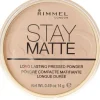 Rimmel Stay Matte Pressed Powder 001 Transparent 14g
