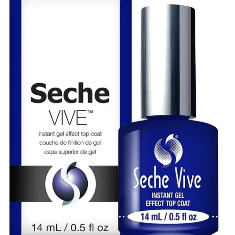 Seche Vive Instant Gel Effect Top Coat 14ml