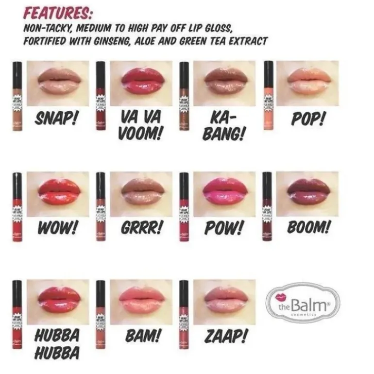 theBalm Pretty Smart Lip Gloss-Wow 6,5ml