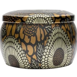 Voluspa Decorative Tin Candle Gilt Pomander & Hinoki 113g