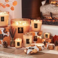 Voluspa Mini Decorative Tin Candle Spiced Pumpkin Latte 113g