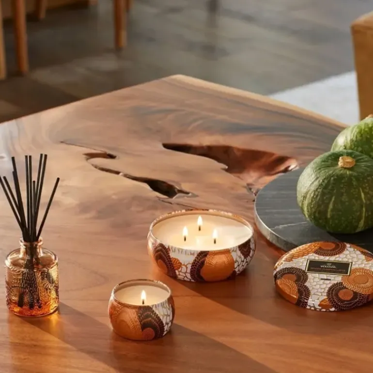Voluspa Mini Decorative Tin Candle Temple Moss 113g
