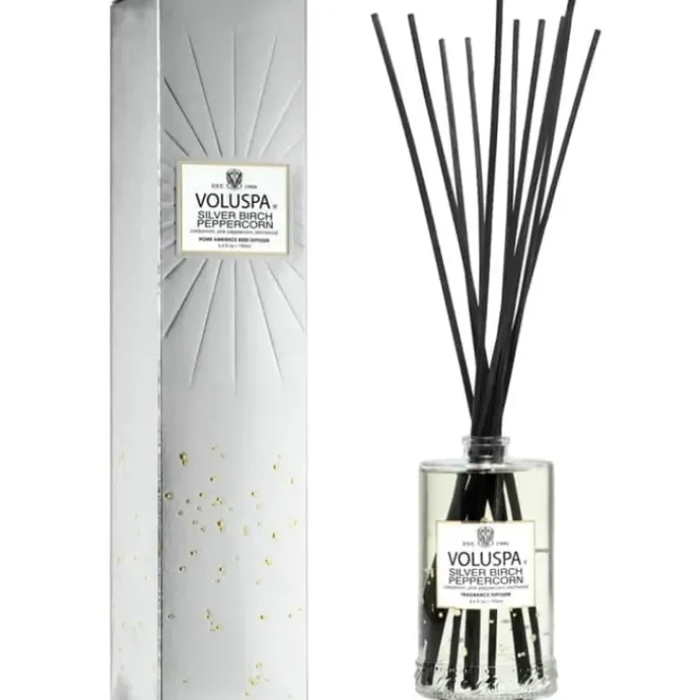 Voluspa Reed Diffuser Silver Birch Peppercorn 192ml
