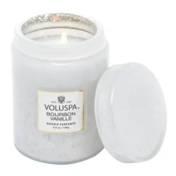 Voluspa Small Glass Jar Bourbon Vanille 156g