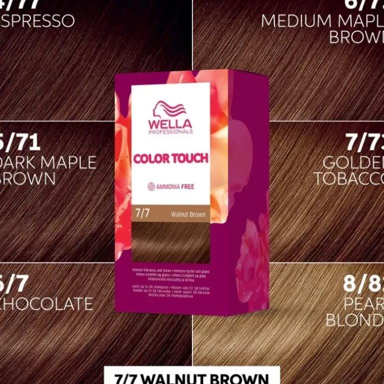 Wella Color Touch Deep Browns 7/73 Golden Tobacco