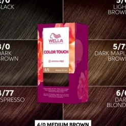 Wella Color Touch Pure Naturals 3/0 Dark Brown