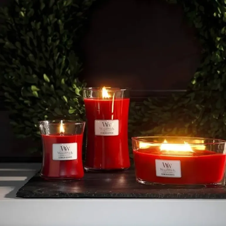 WoodWick Medium – Crimson Berries