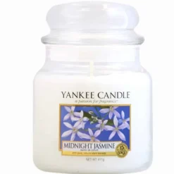 Yankee Candle Classic Medium Jar Midnight Jasmine Candle 411g